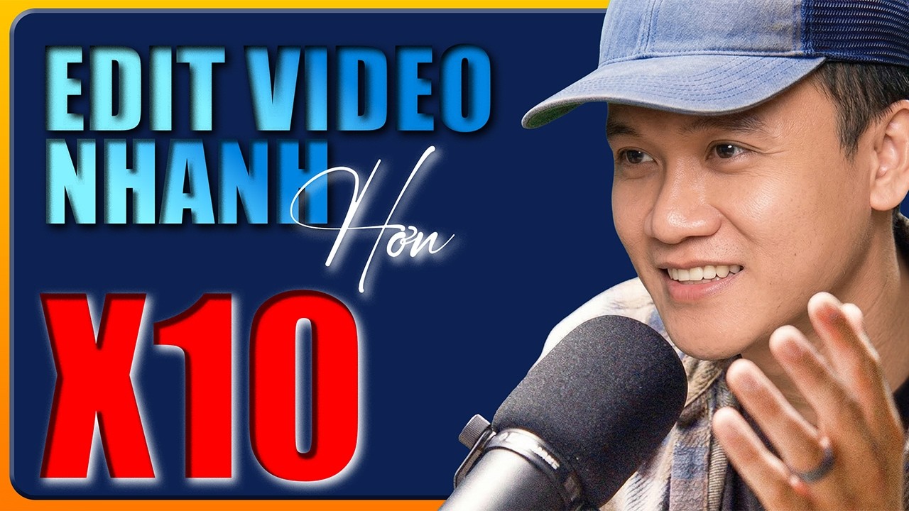 Nhanh hơn gấp 10 lần khi áp dụng cách này để editvideo bất động sản