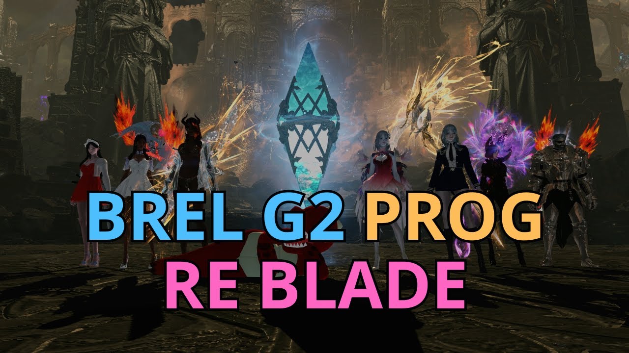 Kazeros Raid Brelshaza Hard Gate 2 - 1696 RE Blade PoV