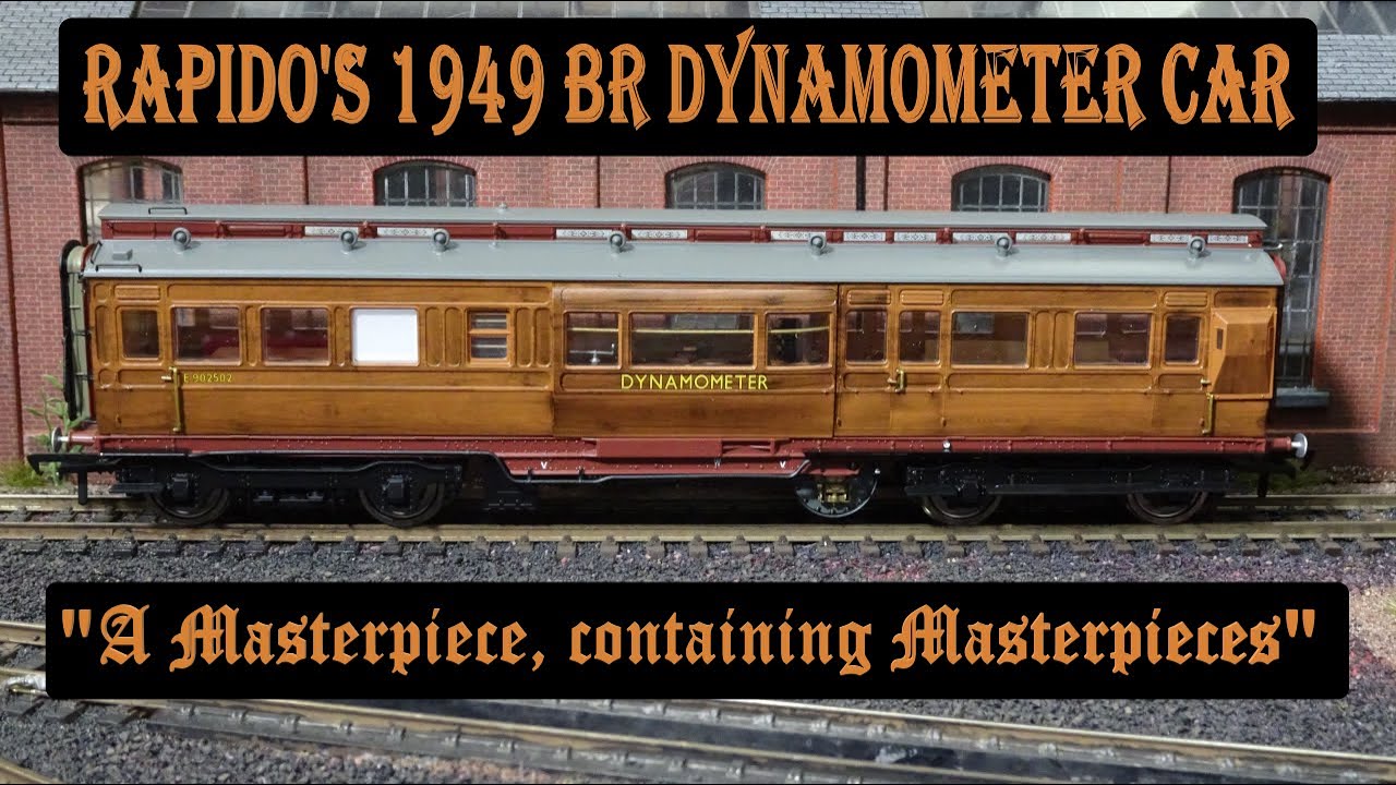 Rapido's 1949 British Railways Dynamometer car - Review.