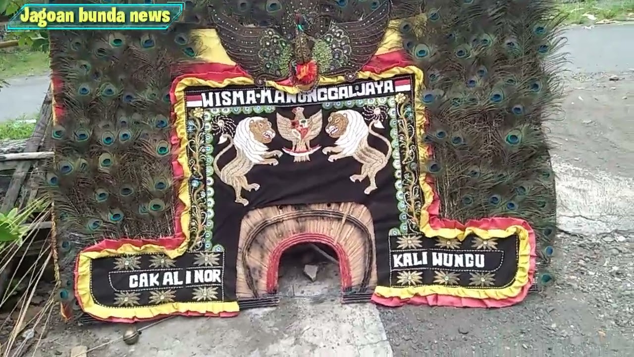 Seru seruan bermain dimarkas Reog WISMA MANUNGGAL JAYA bersama sang OWNER