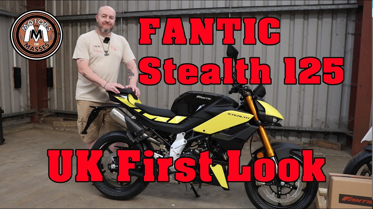 NEW FANTIC Stealth 125 UK First look