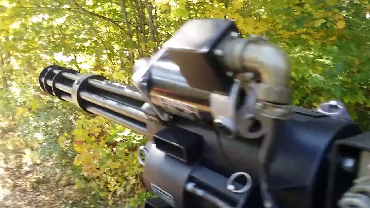 High Quality Minigun Replica Explained
