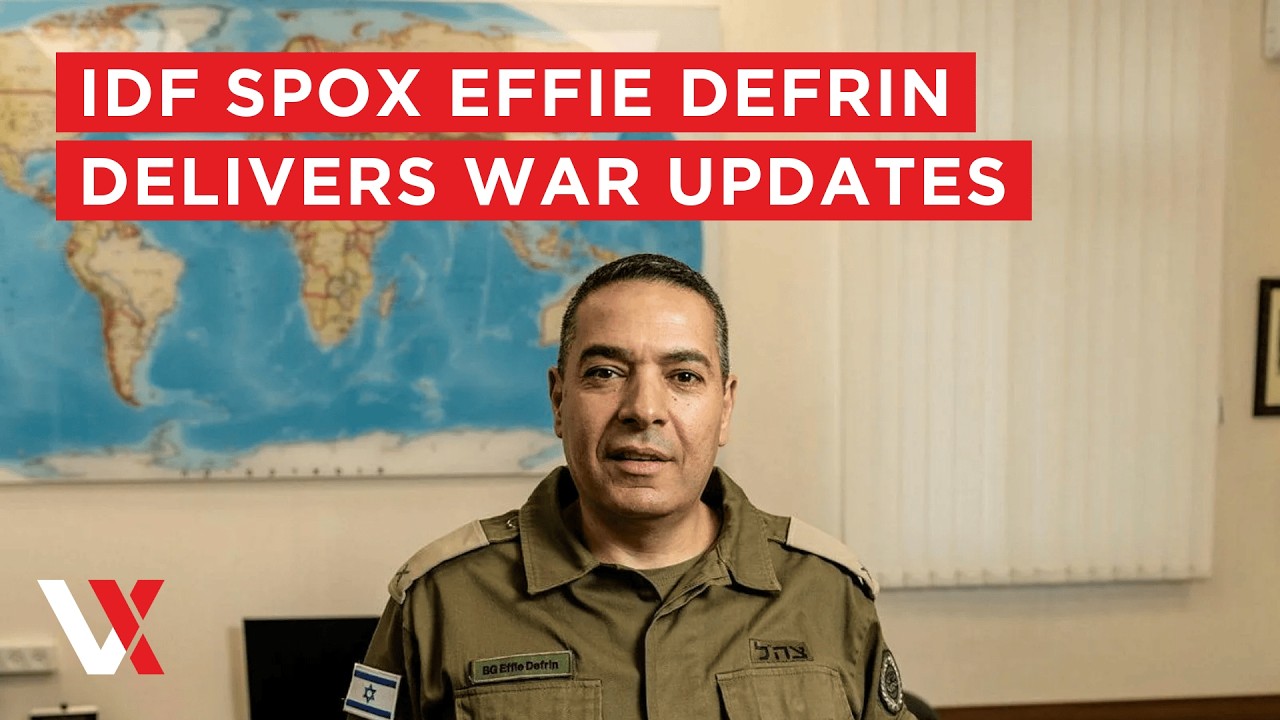 LIVE | IDF Spox Effie Defrin Signals Tougher Response Amid Widening Iran Conflict | VERTEX