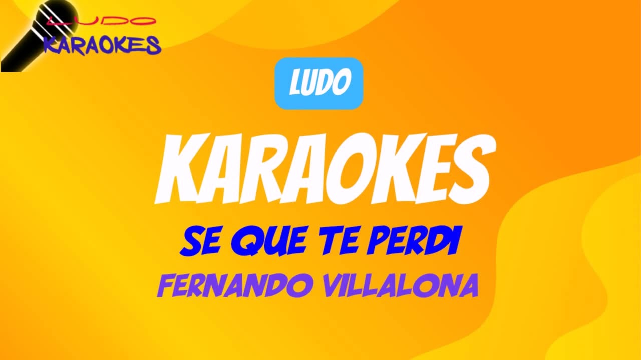 SE QUE TE PERDI/Fernando Villalona(Nueva Copia)
