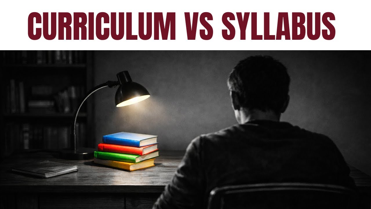 Curriculum vs Syllabus vs Scheme of studies | Complete difference explained | Full Comparison Guide
