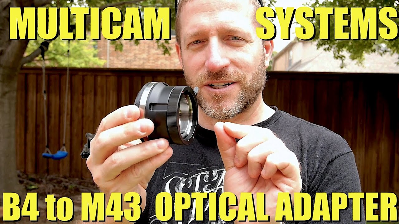 Multicam Systems B4 to M43 Optical Adapter