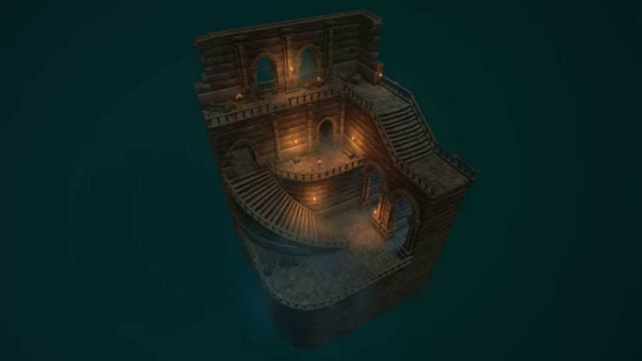 Multistory Dungeons for Unreal Engine 4 Example 2