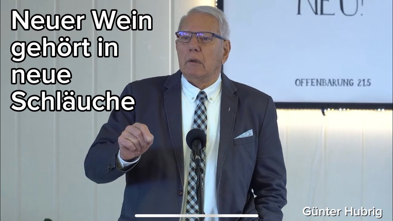 Gottesdienst  I  11.01.2026  I  EFG Bramsche I Neuer Wein gehört in neue Schläuche I Günter Hubrig