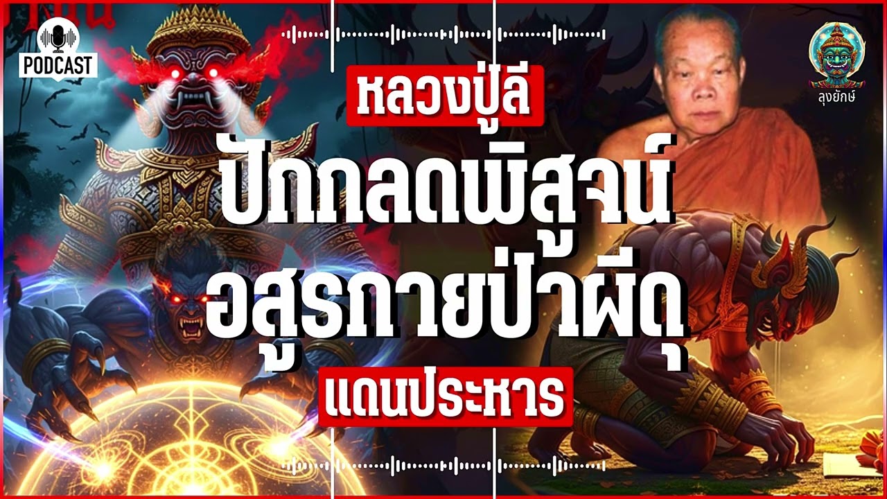 หลวงปู่ลี ปักกลดท้าพิสูจน์กลางแดนประหาร ปะทะอสูรกายกลางป่าผีดุ | ลุงยักษ์