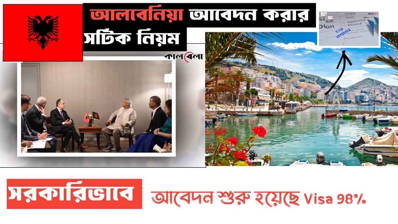 🇦🇱 আলবেনিয়া আবেদন করার নিয়ম ২০২৬ || albania visa update 2025 | albania work visa for bangladeshi