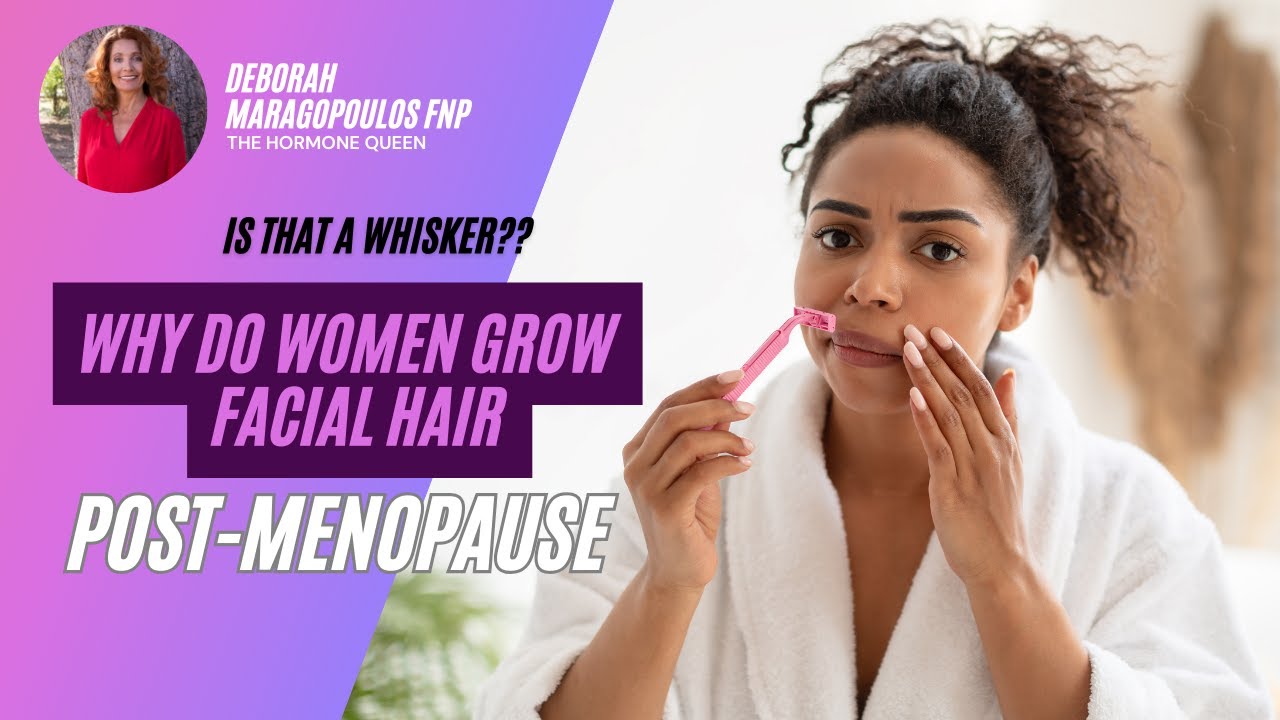 Stop the Stubborn Facial Hair After Menopause! Here's Why It Happens and How to Fix It!