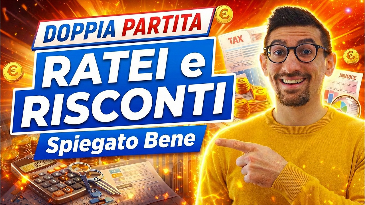 Impara i RATEI e i RISCONTI: Metodo DEFINITVO - Economia Aziendale