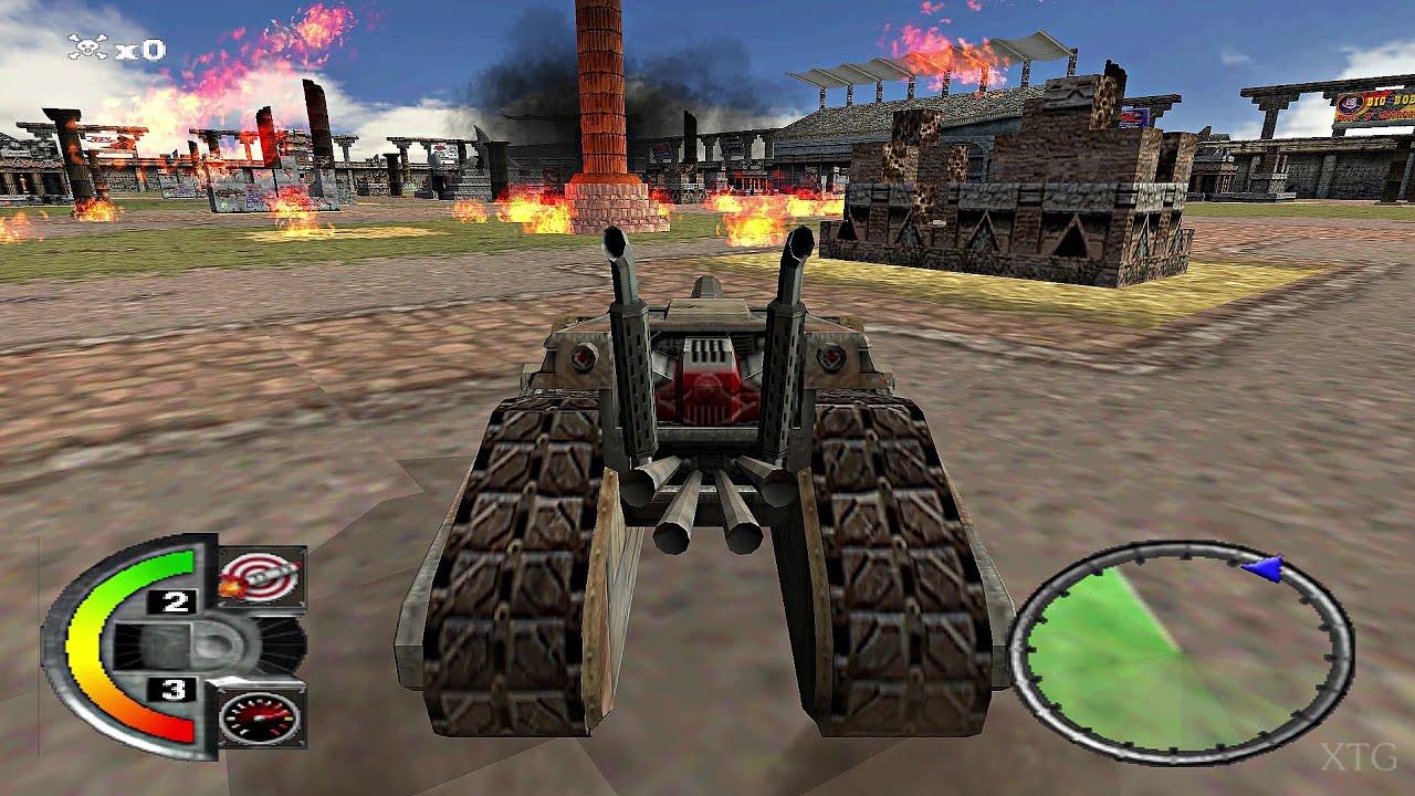World Destruction League: Thunder Tanks PS2 Gameplay HD (PCSX2 v1.7.0)