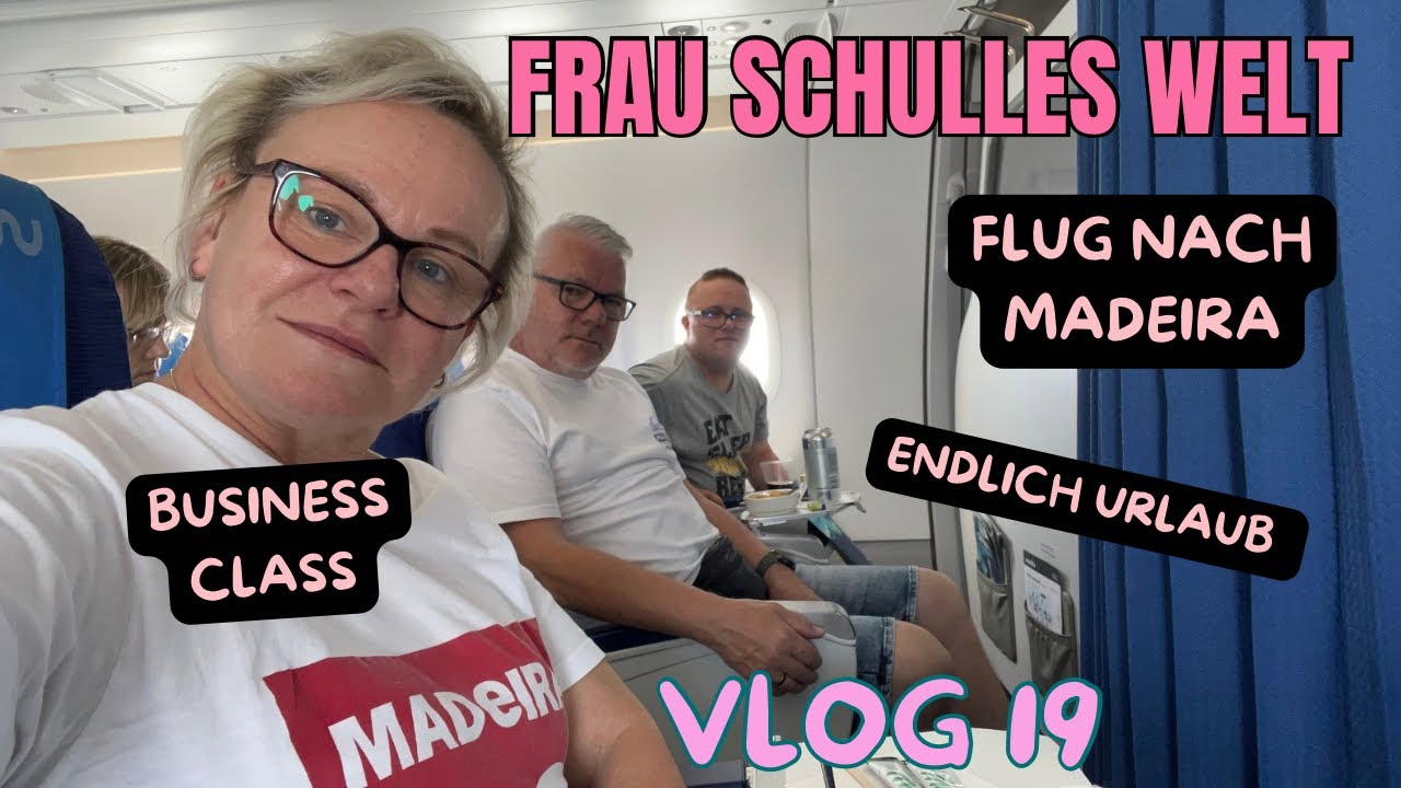 Madeira Flug mit Marabu #businessclass VLOG 19 #airportspotting #madeira #vlogvideo #vlogger #vlog