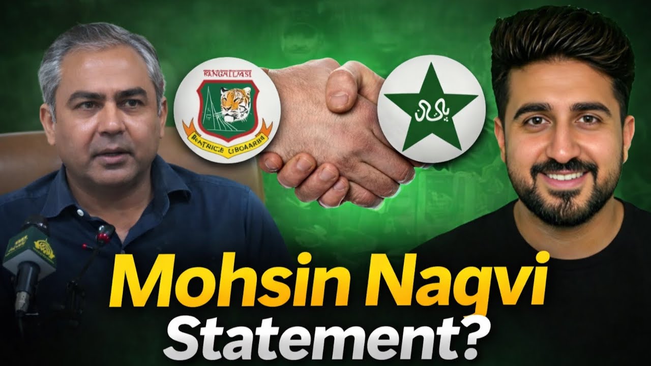 Mohsin Naqvi’s Viral Statement: Why Pakistan Announced Squad | Can Pakistan Still Be Boycotted?” 