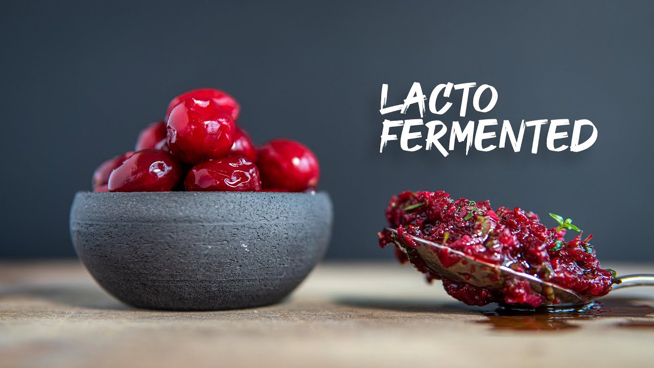 Lacto Fermented Cranberries (+3 ways to use them)
