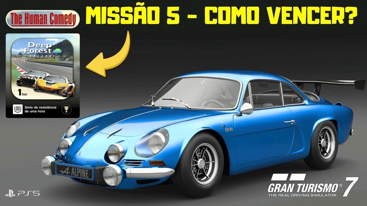 Como Vencer a Missão 5 de The Human Comedy em Deep Forest no Gt7 #gt7 #ps5 #racing #gameplay