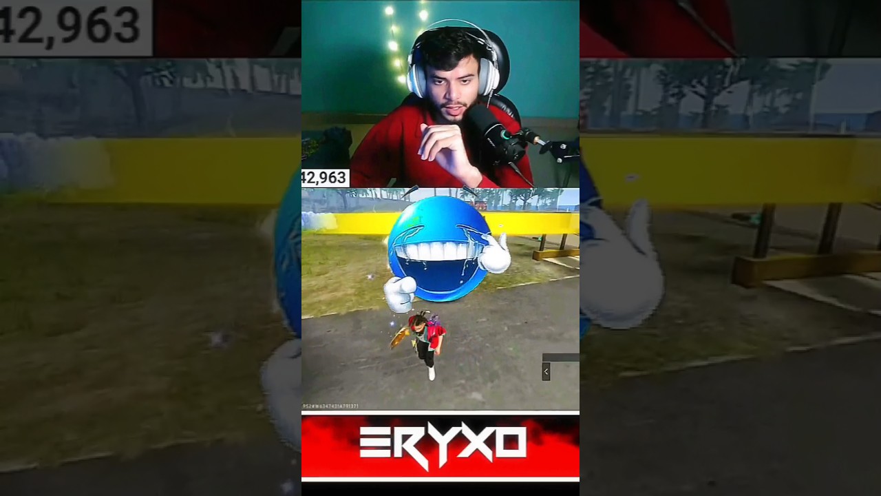 ERYXO BHAI REACTION 😅 #shorts