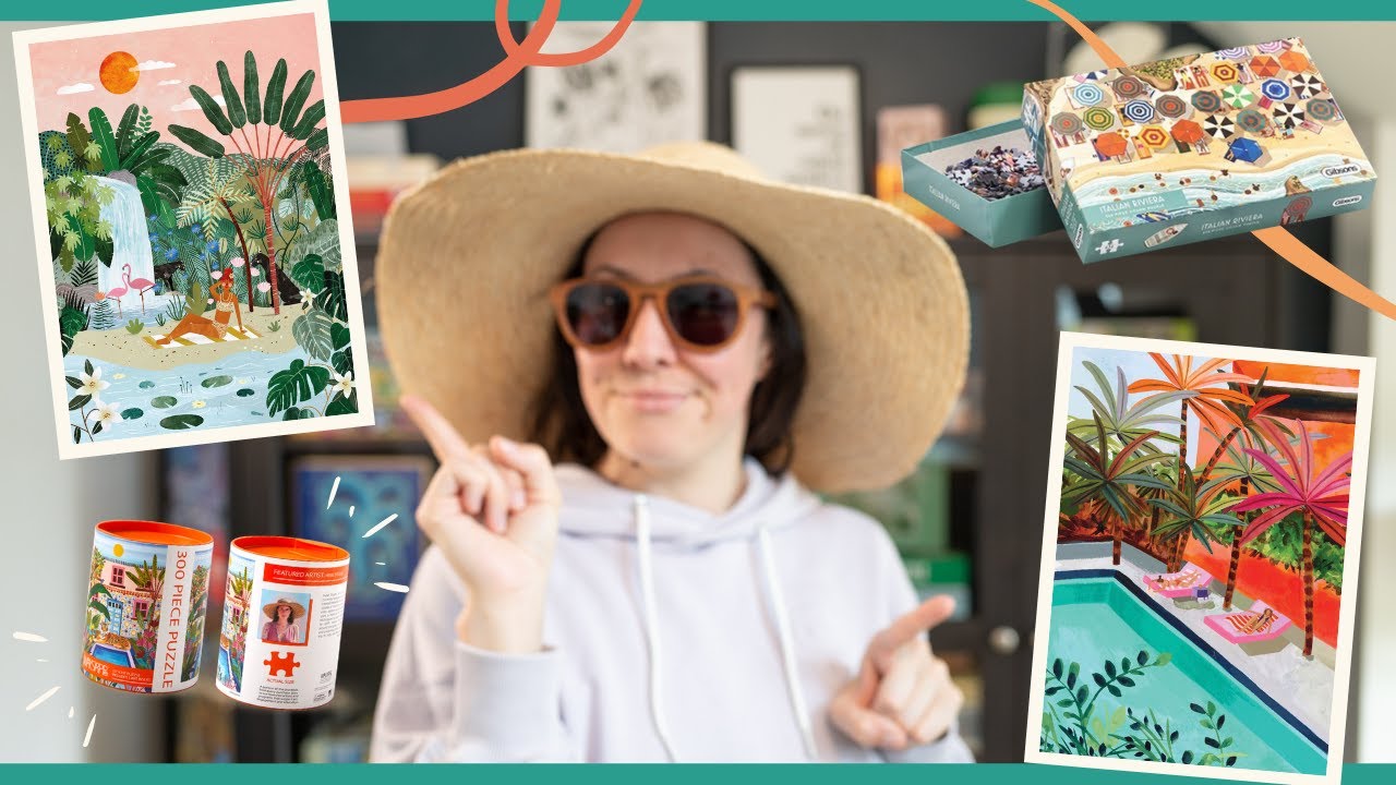 Plus de 20 idées de puzzles pour cet été ☀️ [PAF été 2021]