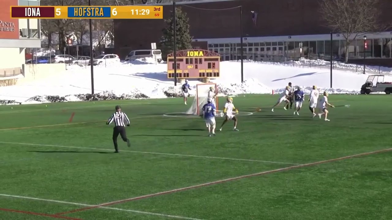 MLAX: Hofstra Highlights vs. Iona (2/2/26)