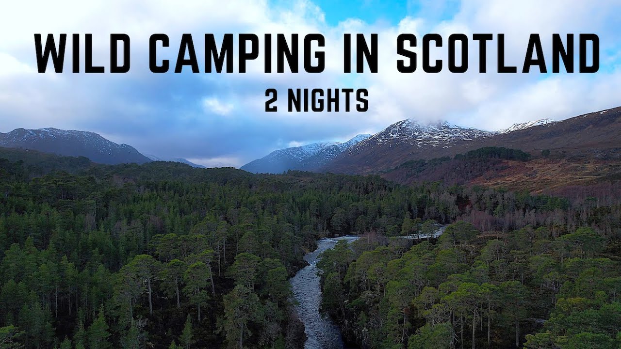 Off the Grid in the Scottish Highlands: 2 Nights of Wild Camping, Hiking, and Fire-Making