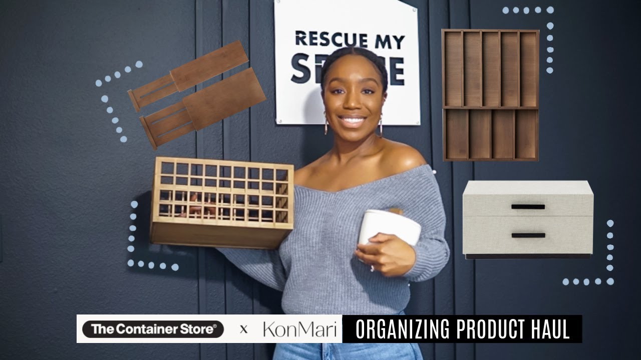 KonMari Collection The Container Store + Organizing Products Review | Judi the Organizer