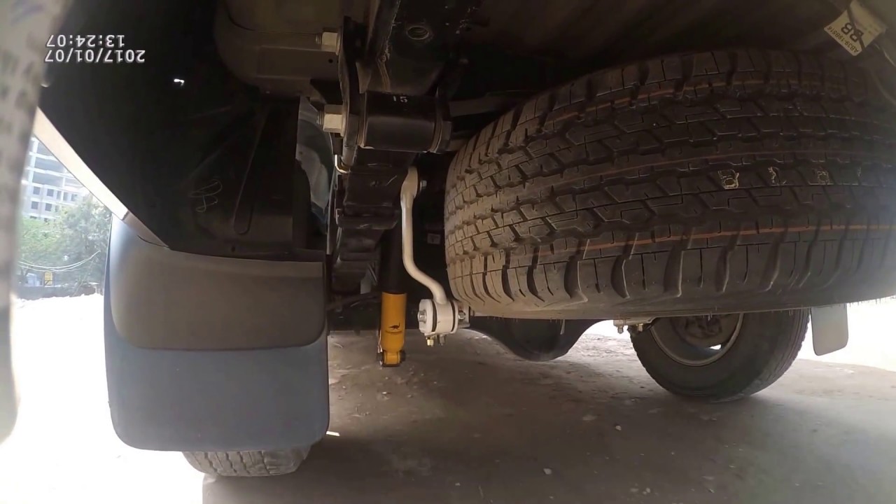 Old Man Emu (OME) suspension on Mazda BT50