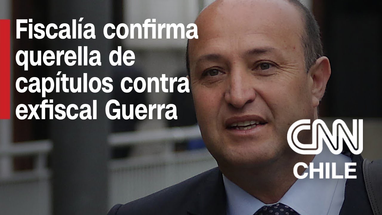 EXCLUSIVO CNN: Fiscalía presentará querella contra Guerra en arista de Caso Audio