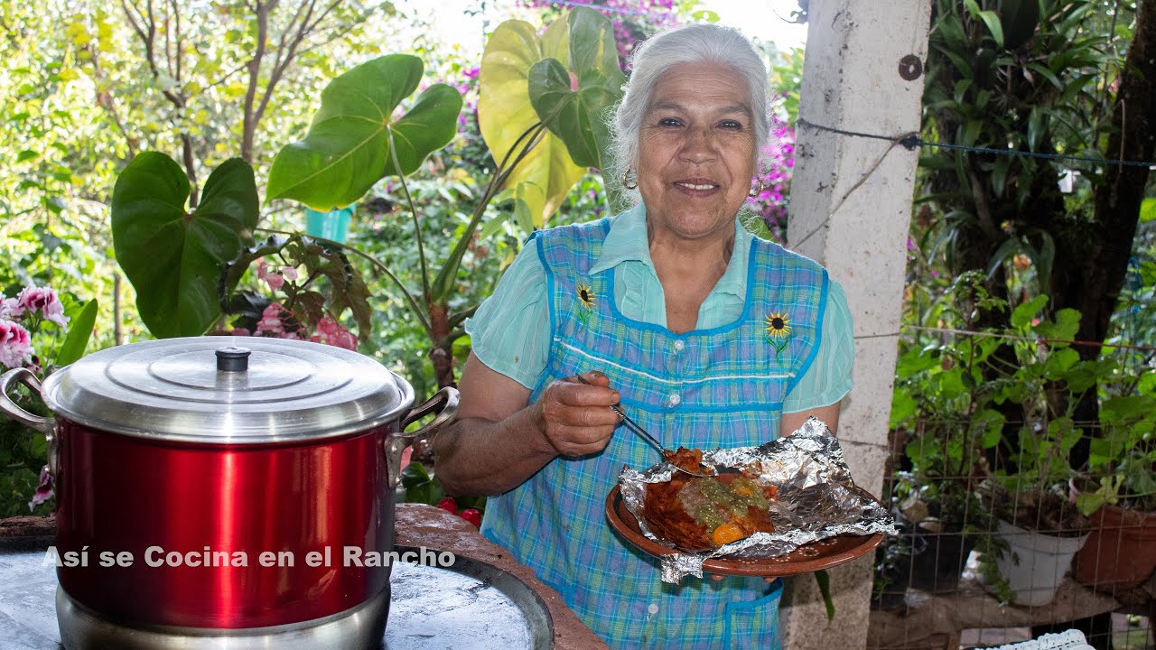 Taquitos al Vapor Enchilados Así se Cocina en el Rancho