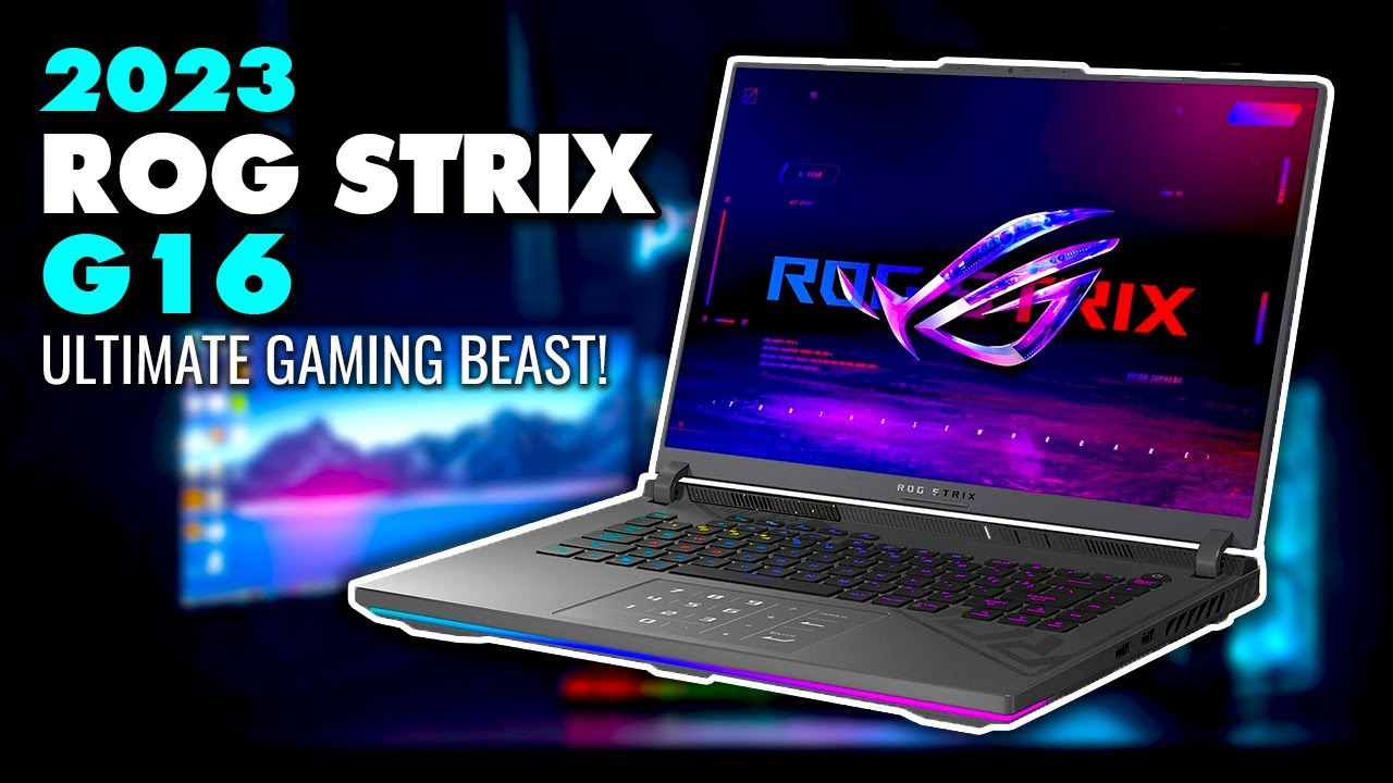 ASUS ROG Strix G16 | Лучший игровой ноутбук с RTX 4070 и i9-13980HX (2024)
