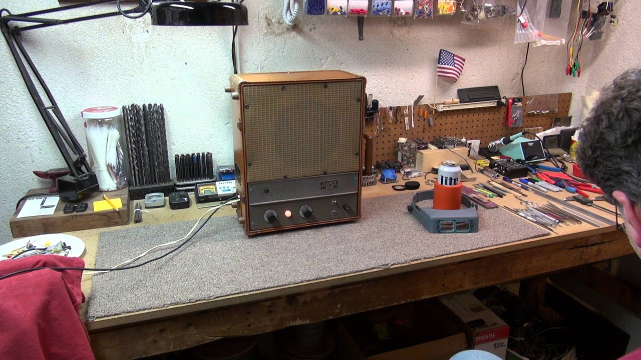 Ampex Model 620 Tube Amp Vintage 1954