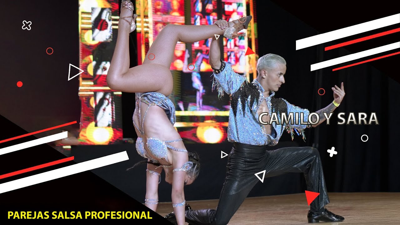 Camilo y Sara Campeones Mundiales Parejas Salsa Cabaret Euroson Latino 2024