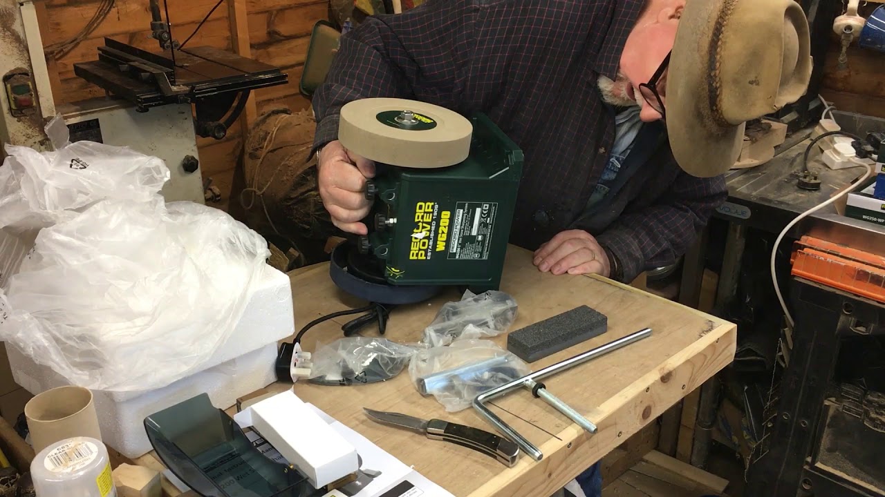 Record Power WG200 8 Wet Stone Grinder