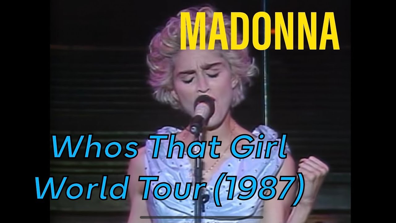 MADONNA - WHO'S THAT GIRL WORLD TOUR - LIVE FULL REACTION! (live from italy)