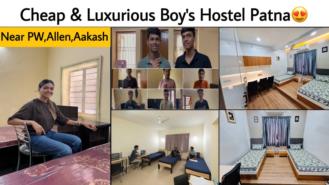 Patna में खुला कमाल का Boy’s Hostel 😍| Enquiry Open | Near PW,Allen,Aakash इससे बेहतर कुछ नहीं |