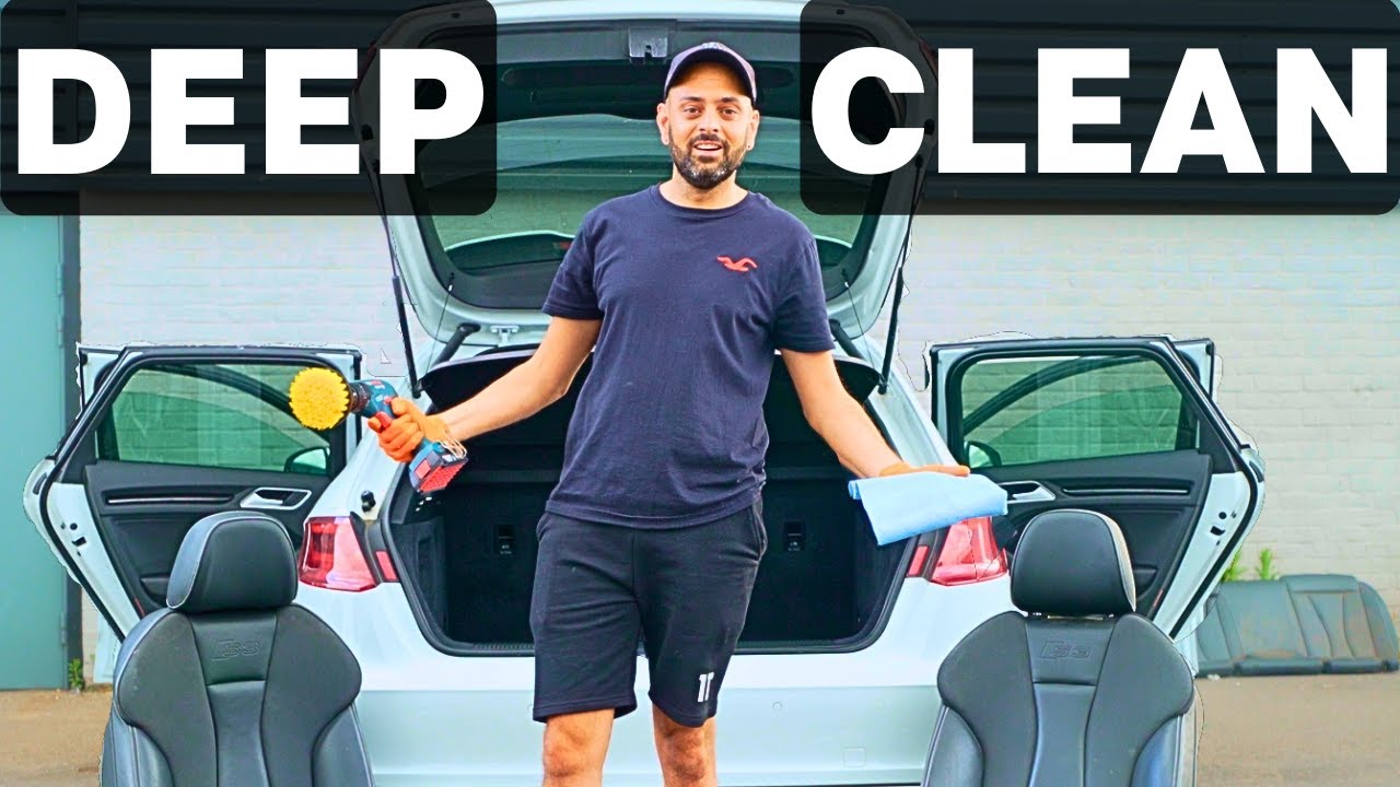 DISGUSTING & Filthy Audi S3 Full Interior Deep Clean Detail - Interior Car Detailing