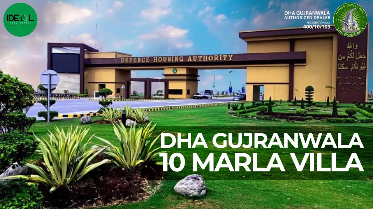 DHA Gujranwala 10 Marla Villas Tour.