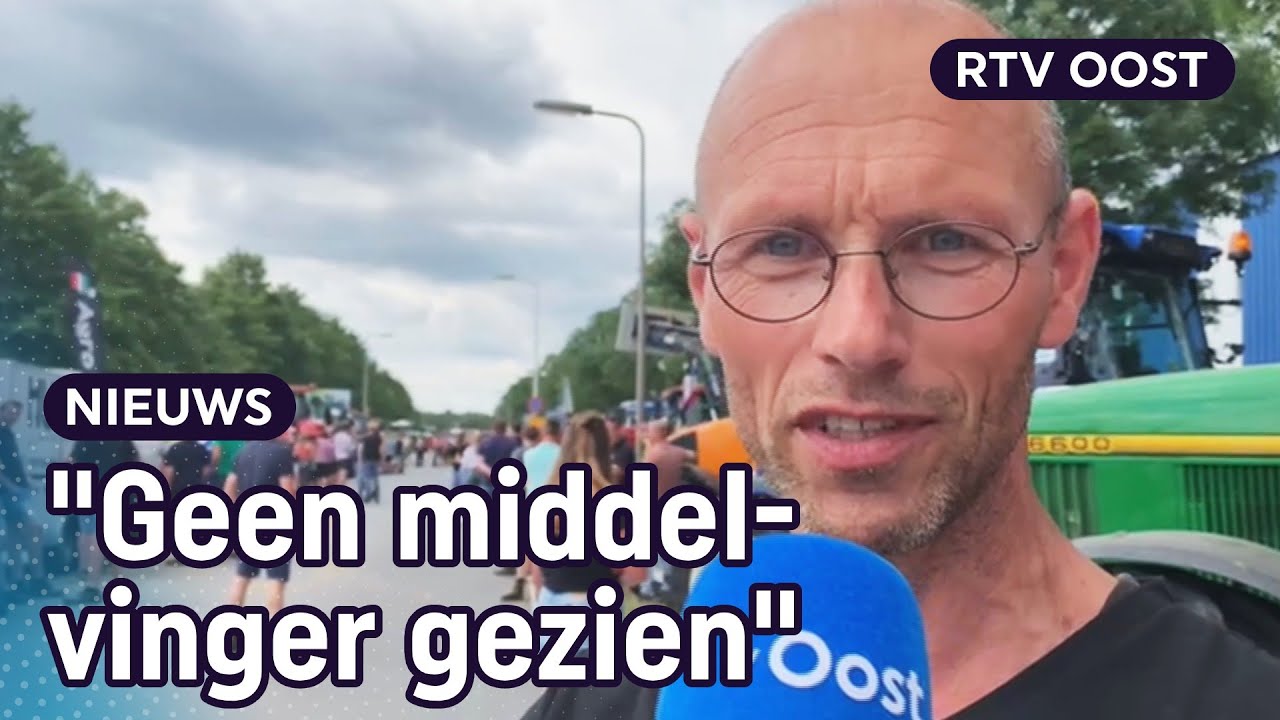 Opnieuw boerenprotest: blokkades, BBQ's en trekkers | RTV Oost