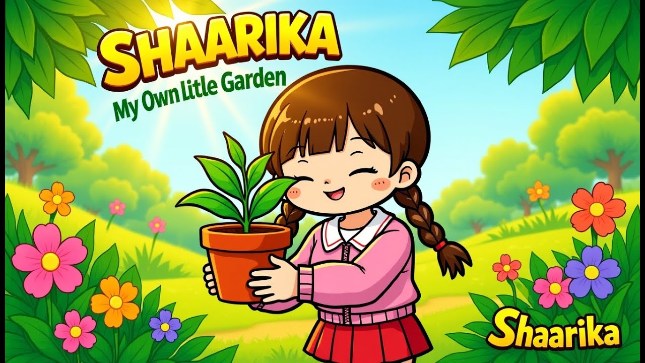 Shaarika's Tiny Garden: Grow Responsibility (and Amazing Plants!) (AI Story for Kids!)