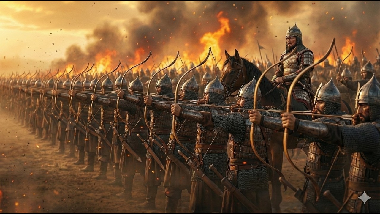 La primera derrota de Genghis Khan: 60.000 persas derrotan a 30.000 mongoles: Batalla de Parvan