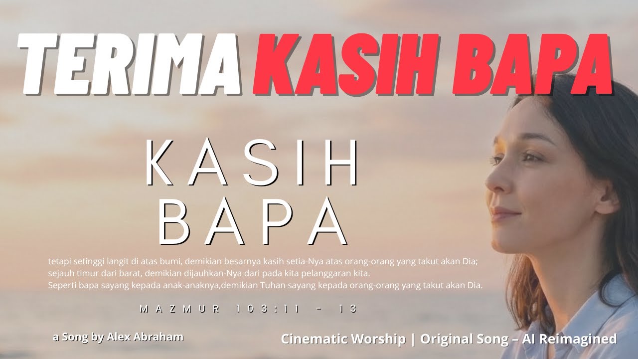 KASIH BAPA - Mazmur 103 : 11-13 II Alex Abraham II Official Music Video