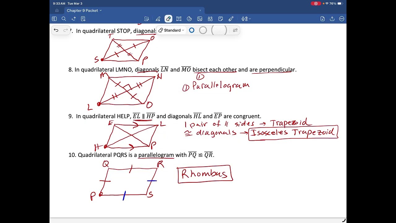 Lesson 9.5 Notes (Video)