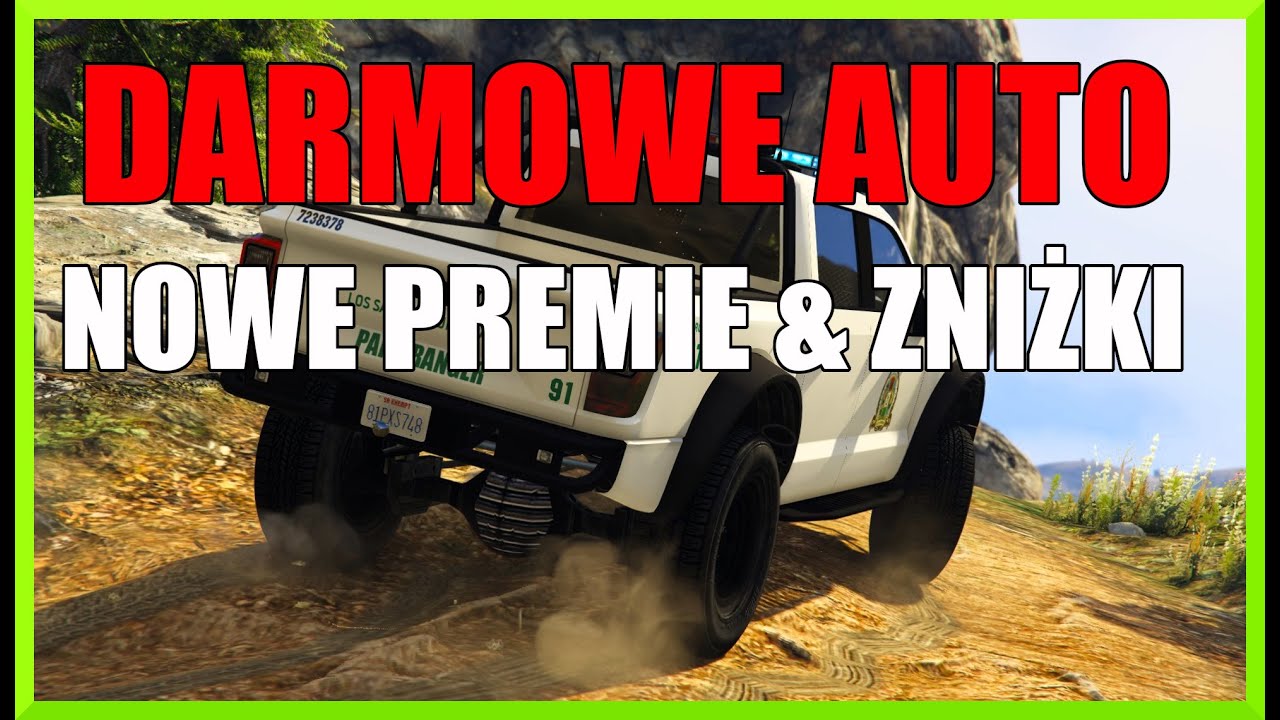NOWOŚCI - DZIWNA PREMIA NA NAPADY - DARMOWE AUTO - NOWE/AKTUALNE PREMIE I ZNIŻKI -GTA 5 ONLINE GTA V