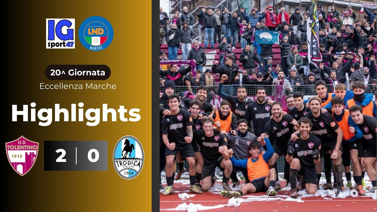 Tolentino vs Trodica 2-0 ( Eccellenza Marche)