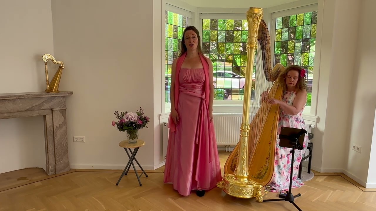 Giordani - Caro Mio Ben, excerpt, for soprano and harp