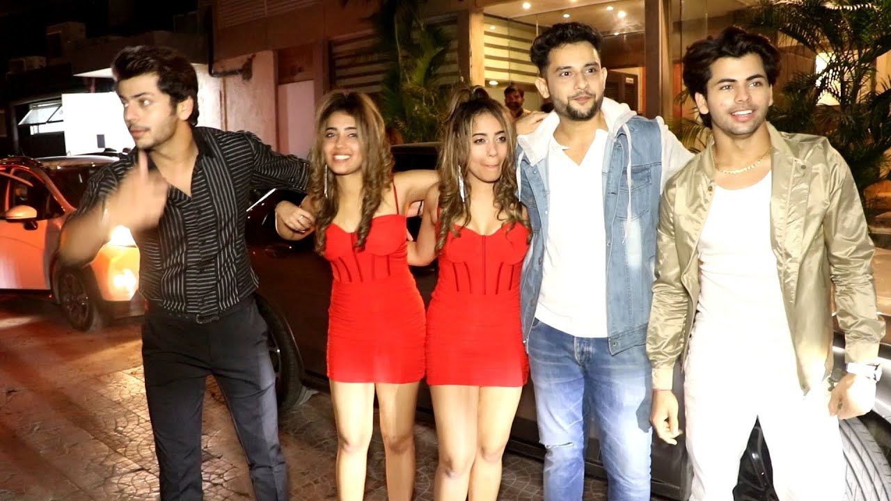 Happy birthday party |chinki minki , siddharth Nigam , Aadil khan