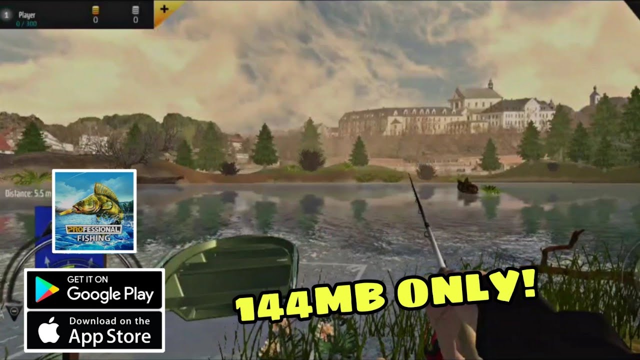 PROFESSIONAL FISHING MOBILE - ANDROID GAMEPLAY