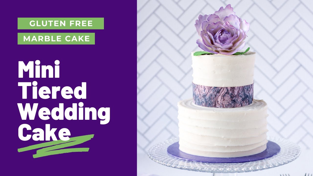 How to Make an Easy Mini Tiered Wedding Cake
