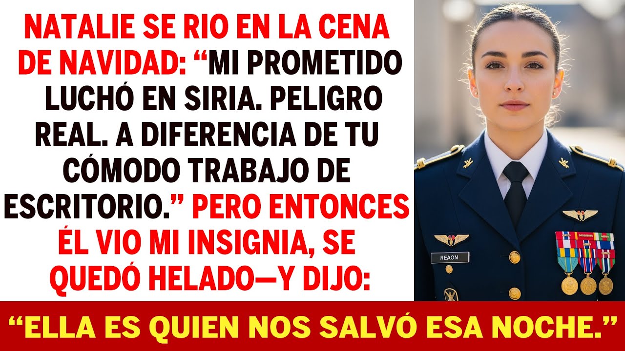 Cuento Cómo Se Burlaron De Mi Trabajo En Navidad Hasta Que Mi Insignia Militar Lo Cambió Todo.