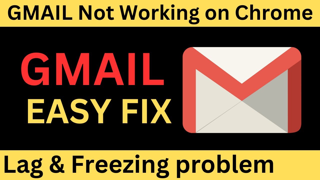 How to Fix Gmail is Not Working & Opening on Chrome Browser || Gmail Lag & Freeze Issue